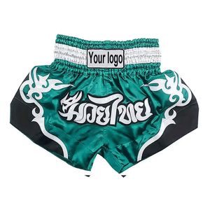 Personaliza Pantalones Cortos de Muay Thai para Hombre y Mujer, Diseña el Logotipo de tu Equipo, Pantalones Cortos de Boxeo, MMA, Kickboxing - Product Image 2