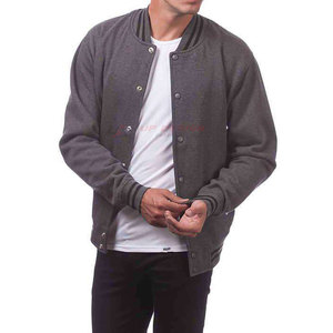 Dernier modèle de veste de baseball d'hiver pour homme avec col montant, tissu respirant écologique, design personnalisable, faible MOQ, vente en gros - Product Image 4