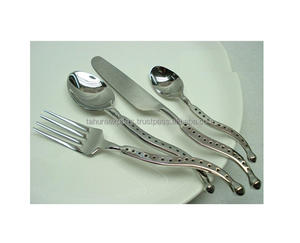 Utensilios de cocina de diseño elegante, juego de cubiertos de Metal, juego de cubiertos con tamaño personalizado para exportar desde la India, hecho a mano - Product Image 6