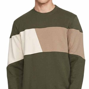 Sudadera Casual de Cuello Redondo para Hombre, Tejida, Transpirable, Ecológica, Personalizable, de Corte Regular, en Poliéster/Algodón - Product Image 3