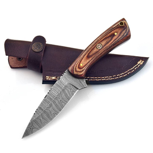 Couteau de chasse personnalisé avec lame et manche en acier inoxydable pour équipement de plein air, couteaux fabriqués en usine à vendre - Product Image 2