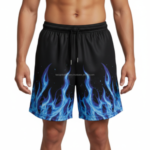 Pantalones Cortos para Hombre, Azules, Sólidos, Transpirables, Personalizados, OEM, al por Mayor - Product Image 5