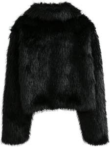 Manteau en fourrure naturelle de Mongolie fait main pour femme, vente en gros, veste chaude d'hiver en fausse fourrure de renard véritable - Product Image 2