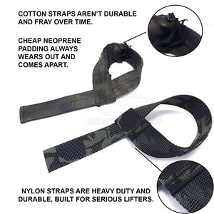 Correas de Levantamiento de Pesas de Última Moda para Entrenamiento en Gimnasio, Servicio OEM, Gran Venta, Correas de Levantamiento de Pesas de la Mejor Calidad - Product Image 2