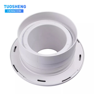 TUOSHENG QP Diseño industrial Ahorro de energía HVAC Caño de bola de aluminio motorizado Boquilla de chorro Difusor Montado en la pared Personalizable - Product Image 2