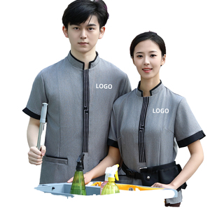 Uniformes de Hotel Personalizados Profesionales Unisex de Alta Calidad para Personal de Limpieza, Spandex/Poliéster, Todas las Temporadas, Manga Larga - Product Image 3