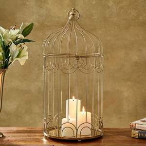 Vintage Metal Candle Holder Lantern Decorative Hollow Candle <b>Stand</b> For Home Wedding Party Table Garden Decoration - Product Image 1