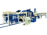 QT12-15 Vente directe d'usine pour ligne de production de blocs de ciment hydrauliques entièrement automatiques |   Industriel à haute capacité et faible consommation d'effort