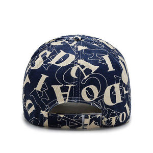 Casquettes de sport unisexes 100 % coton imprimées en gros, haute qualité, logo personnalisé OEM, tissu toile respirant et imperméable, 6 panneaux, toutes tailles - Product Image 4