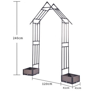 ซุ้มปลูกต้นไม้พร้อมโครงตาข่าย, ซุ้มกลางแจ้งสำหรับปลูกไม้เลื้อย - Product Image 3