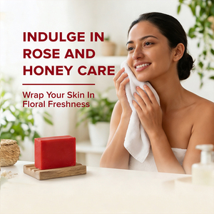 Savon Solide au Miel et à la Rose avec Loofah, pour Tous Types de Peau, Format Standard, Usage Adulte, Exfoliant Naturel, Savon de Bain et de Spa, En Vente - Product Image 4