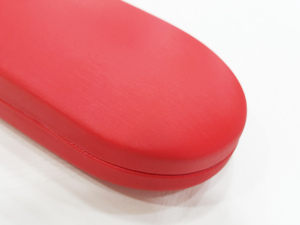 กล่องใส่แว่นตาทรงสี่เหลี่ยมผืนผ้าสีแดงแบบกึ่งแข็งสไตล์เรียบง่าย - Product Image 5