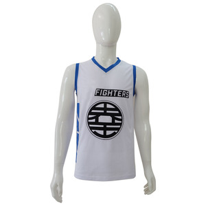 Camiseta de Baloncesto Personalizada con Logotipo, Tejido de Malla, Impresión por Sublimación Completa, Logotipo Personalizado en Tela Twill/Aplique - Product Image 5