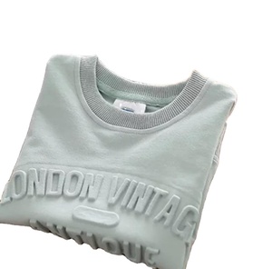 เสื้อสเวตเชิ้ตผู้ชายแบบหนาพิเศษ 400-500 แกรม ปักโลโก้ตามสั่ง ทรงโอเวอร์ไซส์ ผ้าฝ้าย 3 มิติ สำหรับฤดูหนาว เสื้อผ้าผู้ชายปักลาย - Product Image 1