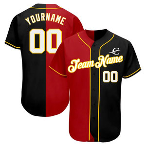 New Arrival Best Selling Breathable Short Sleeve Baseball Jersey for Men - Product Image 1