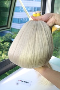 Extensiones de Cabello Vietnamita 100% Virgen de 24-32 Pulgadas, Textura Natural, Color PLA01, Resistentes a la Caída, Puntas Super Dobles, Más Vendidas - Product Image 4