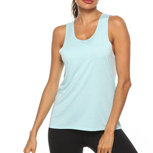 Débardeur d'été décontracté pour homme, écologique, respirant, séchage rapide, léger, grande taille, uni, 100 % polyester, fabriqué par BS - Product Image 2