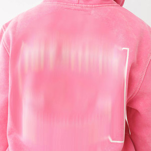 Fabricant de survêtements personnalisés, ensemble deux pièces sweat à capuche et short, effet délavé, patch brodé, survêtements vintage pour femmes, haute qualité - Product Image 3