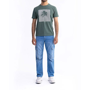 Camiseta de Hombre con Estampado Gráfico, Mezcla de Algodón, Manga Corta, Informal, Personalizable con Marca, Fabricante de Ropa OEM, Directo de Fábrica - Product Image 2