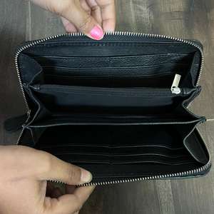 2025 Latest Design Hand Tooled Cow Leather <b>Wallet</b> Fashion Trendy Genuine Leather Zipper Closure <b>Card</b> <b>Holder</b> Clutch for Women's - Product Image 6