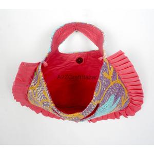 Handmade Vintage Suzani Cotton Tote Bag Women's Evening Party <b>Purse</b> Clutch Stylish Elegant Wholesale - Product Image 3