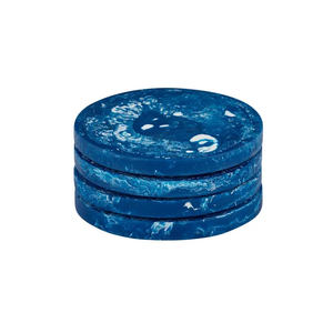 Handmade Eco-Friendly Resin <b>Round</b> <b>Coaster</b> with 6mm Thickness for Classic FAIZA CRAFT - Product Image 2