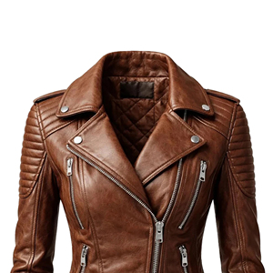 Women Genuine <b>Leather</b> Coat Ladies Classic <b>Long</b> Style Slim Fit Zip-Up Black Customized Logo Factory Price Wholesale OEM - Product Image 3