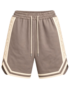 Khaki Beige Men Basketball Shorts Breathable Quick Dry Sports Training Gym Running <b>Athletic</b> Shorts Elastic Waist Manufacturer - Product Image 1