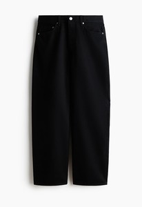 Jean en coton ample à jambe large pour homme – Délavage régulier, écologique, avec déchirures décoratives - Product Image 1