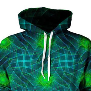 Nouveaux sweats à capuche tendance 2026 pour hommes, logo personnalisé, coton respirant, sweats à capuche sublimés en polyester pour hommes - Product Image 3