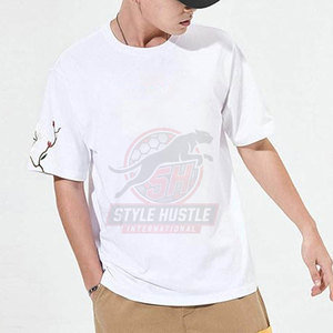 Nouveaux T-shirts brodés personnalisés style streetwear respirants – Vente chaude - Product Image 3