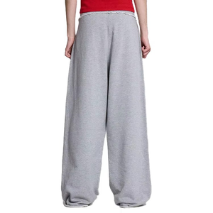 MEYBA SPORTS Mens Oversized Baggy Sweatpants Elastic Waist Loose Fit Jogger <b>Pants</b> Casual Streetwear <b>Lounge</b> Trousers - Product Image 3