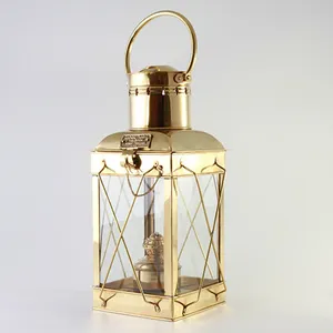 Handmade Eco-Friendly Modern Design <b>Brass</b> Nautical Ship Cargo Oil Lamp <b>Lantern</b> Polished <b>Brass</b> Finish Hanging <b>Lantern</b> Christmas - Product Image 6