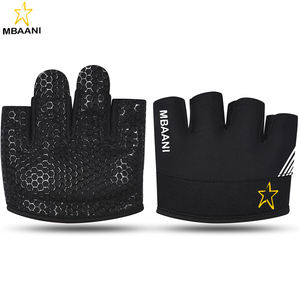 Minimal Gloves, Short Partial Gym Weight Lifting Gloves Grip Pads Extra Grip, Best for Weightlifting, Training, Hand Support - Product Image 6