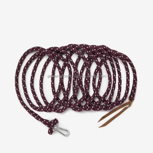 Corde de laisse en nylon pour chevaux de haute qualité, durable, style européen, pour l'entraînement, le suivi, le longe et l'obéissance – Fabricant en Inde - Product Image 1