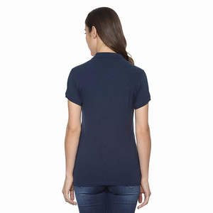 T-shirts décontractés à manches courtes pour femmes, design personnalisé 2026, tricotés en coton 100% respirant, couleur unie - Product Image 2