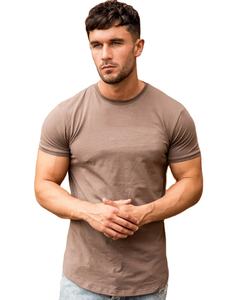 T-shirt vierge en gros 2025 – Personnalisation 100 % coton avec impression de logo sur l'ourlet pour t-shirts unis - Product Image 1
