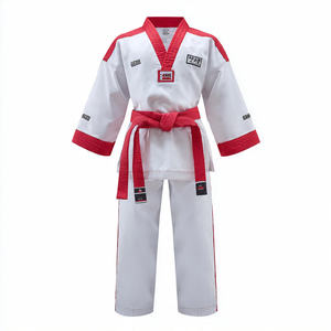 Équipement professionnel d'uniformes de taekwondo pour hommes, costumes de taekwondo de haute qualité et légers pour hommes - Product Image 5