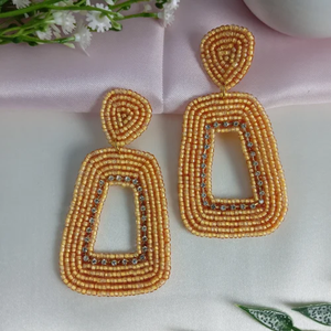 Pendientes de Bordado para Mujer, Nueva Moda, Buena Calidad, Joyería Personalizable con Bisel, Manualidades de Punto de Cruz para Niñas - Product Image 5