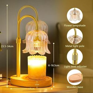 Lampada Scaldacandele Elettrica con Timer, Dimmerabile, Altezza Regolabile, Luce Riscaldante Senza Fiamma per Fiori, con Calore per il Comfort - Product Image 2