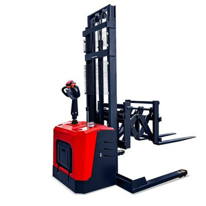 Carretilla elevadora eléctrica con alta capacidad de elevación para solución de almacenamiento de mercancías pesadas en almacenes - Product Image 3