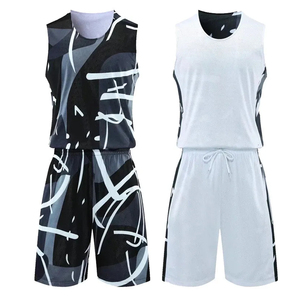 Vêtements de sport d'extérieur personnalisés de haute qualité, respirants et écologiques, en polyester 100%, uniforme de basket-ball au design unique - Product Image 1