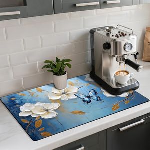 Tappetino Assorbente Antiscivolo Extra Large 17"x32" per Caffè, Asciugapiatti e Protezione Bancone, Accessorio per Cucina e Bar - Product Image 1