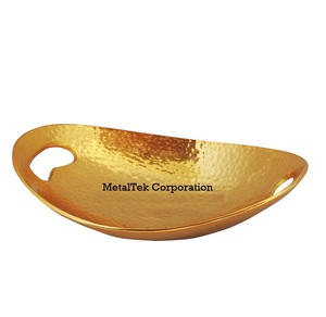 Bol en métal martelé de qualité supérieure pour la décoration de la maison, disponible en argent, or et couleurs personnalisées, design unique de haute qualité, bols à chocolat de luxe - Product Image 2