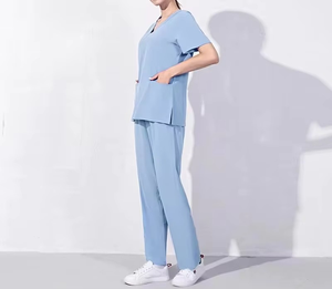 Unisex Medical Uniforms Set Healthcare Nursing <b>Scrubs</b> Top Pant Dental Hospital Surgical Workwear Medic <b>Scrubs</b> - Product Image 6