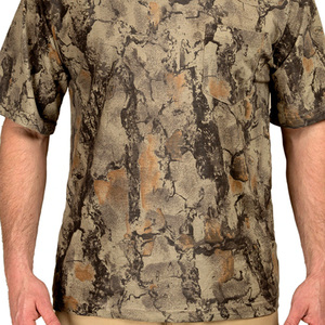 Nouveauté 2026 – Chemises de chasse pour hommes à manches courtes, 100 % polyester respirant, avec impression par sublimation et logo personnalisé - Product Image 5