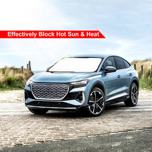 Pare-soleil carré Roadpower, protection réfléchissante de la chaleur pour pare-brise de voiture, réduit la chaleur et améliore le confort à l'intérieur de la voiture - Product Image 6