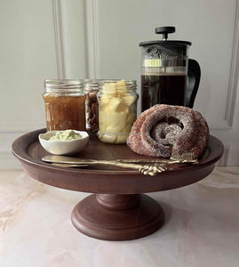 Plateau de service économique en bois naturel poli de taille personnalisable - Product Image 3