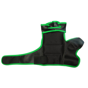 Bracelet de poignet noir et vert, confortable, qualité supérieure, neuf, pour adultes, pour gants de MMA - Product Image 5
