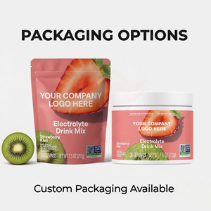hydration electrolyte powder sports drink mix strawberry kiwi flavor oem supplement manufacturer - Product Image 4